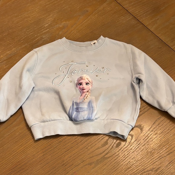 Disney Other - Disney H&M Light Blue Sweatshirt